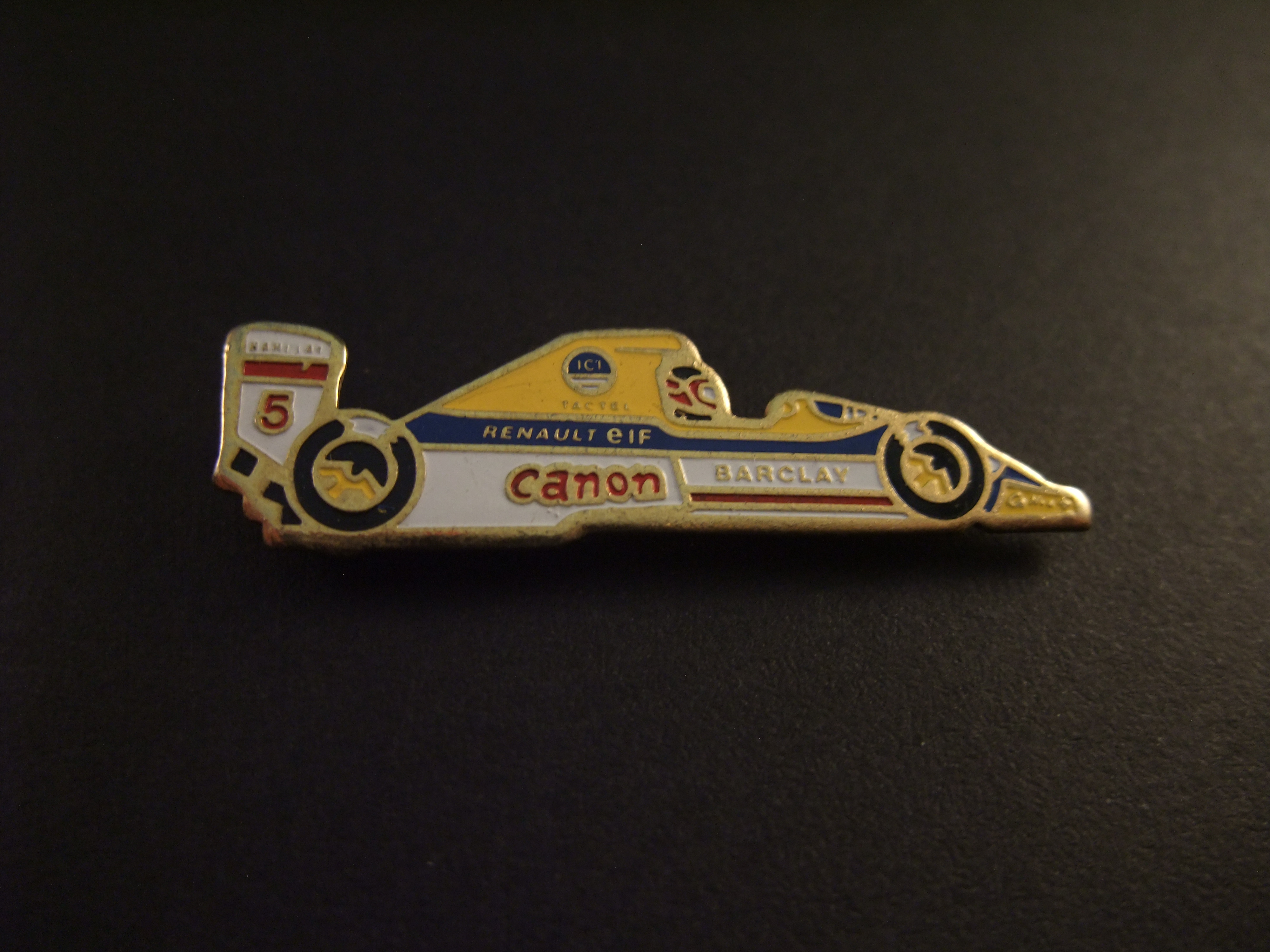 Arrows A8 Formule 1 wagen waarin Thierry Boutsen in 1985 deelnam aan het Wereldkampioenschap Formule 1